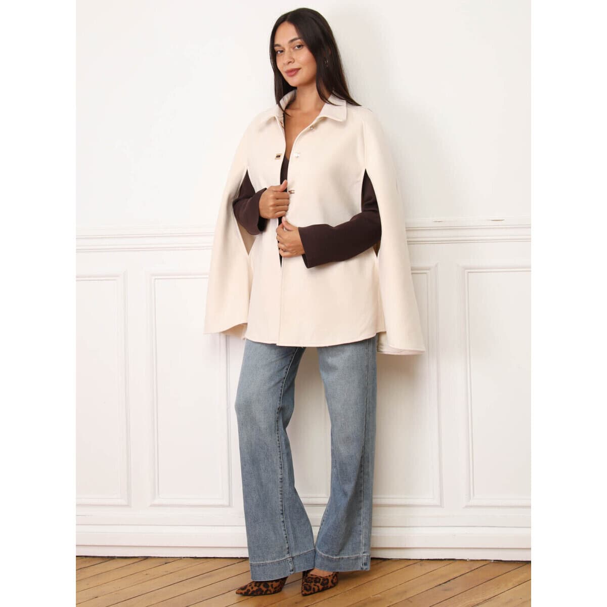 Women's Coats La Modeuse Beige