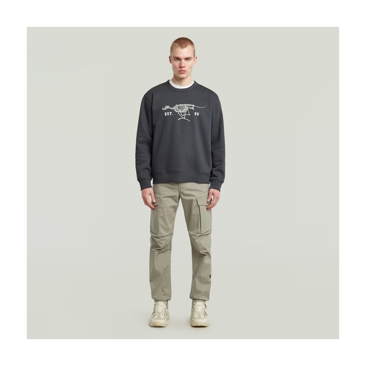 Men's Sweaters G-Star Raw Gray