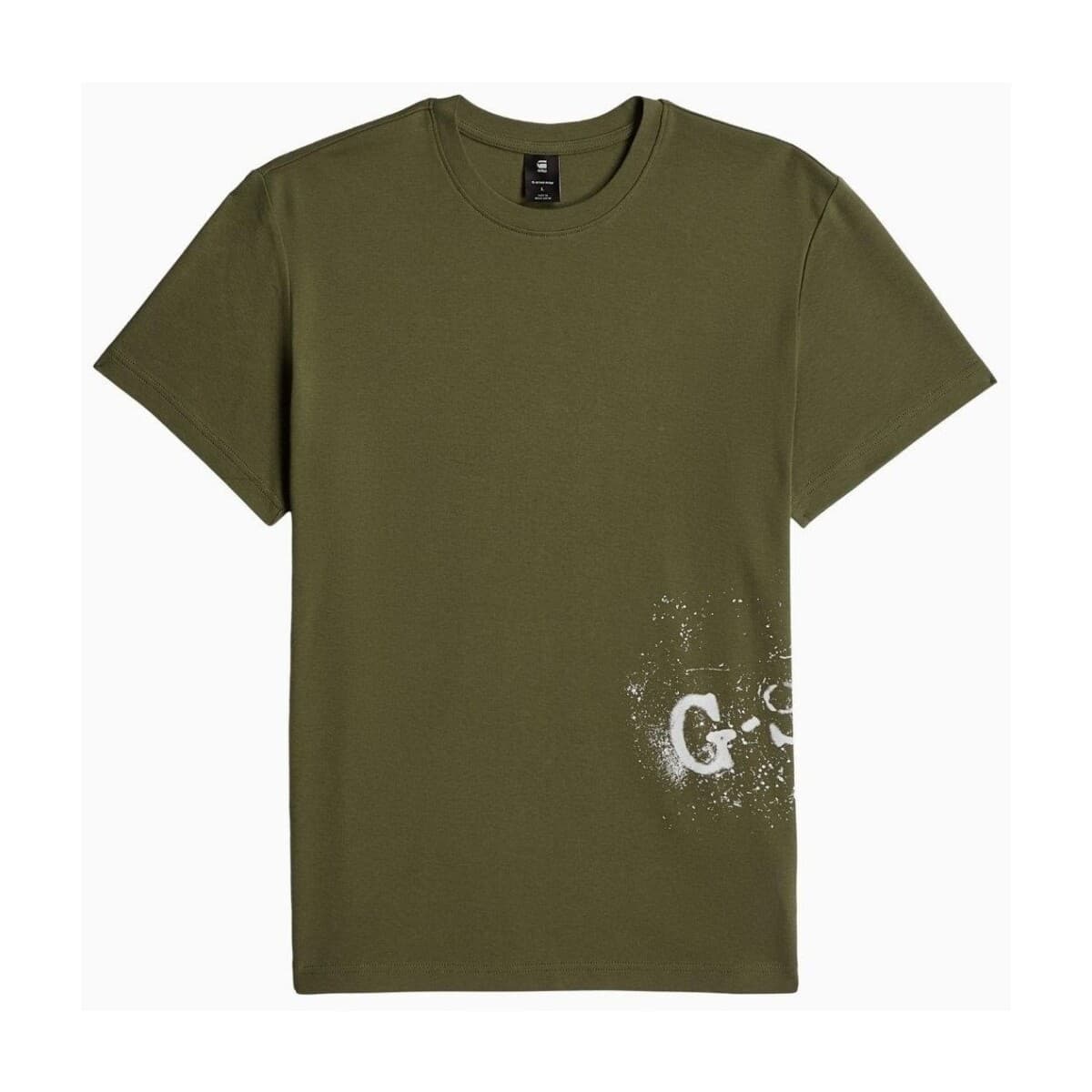 T-shirt με κοντά μανίκια G-Star Raw Camisetas Hombre Modèle Sprayed Gr R T
