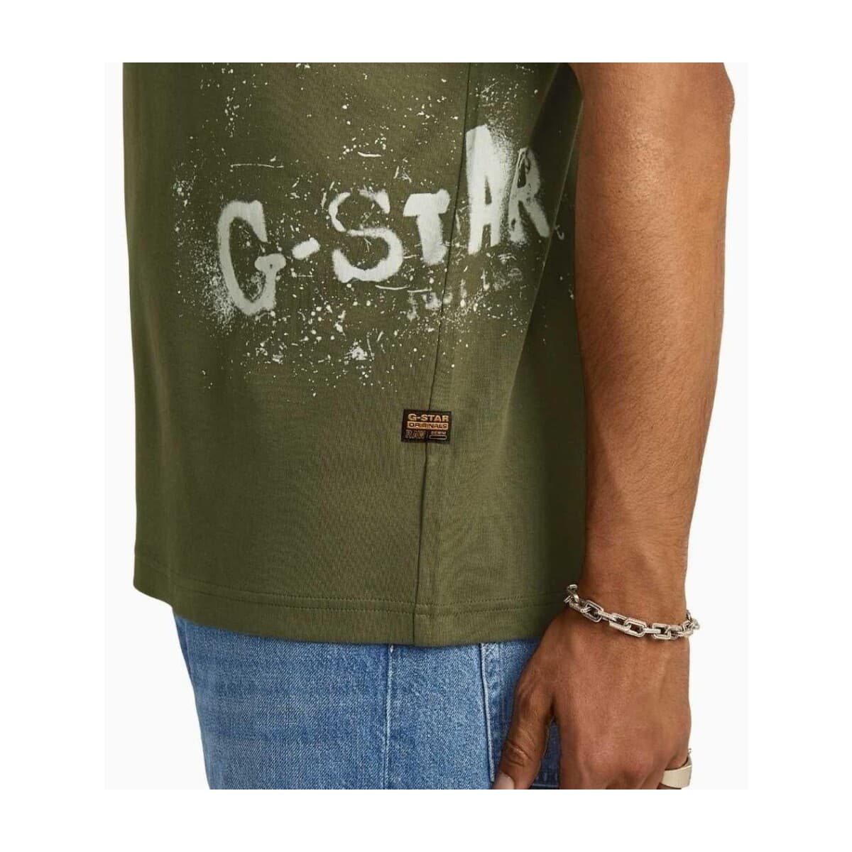 Men's T-Shirts G-Star Raw Green