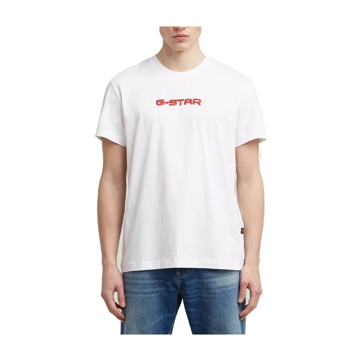 T-shirt με κοντά μανίκια G-Star Raw Camisetas Hombre Modèle Gel Print R T