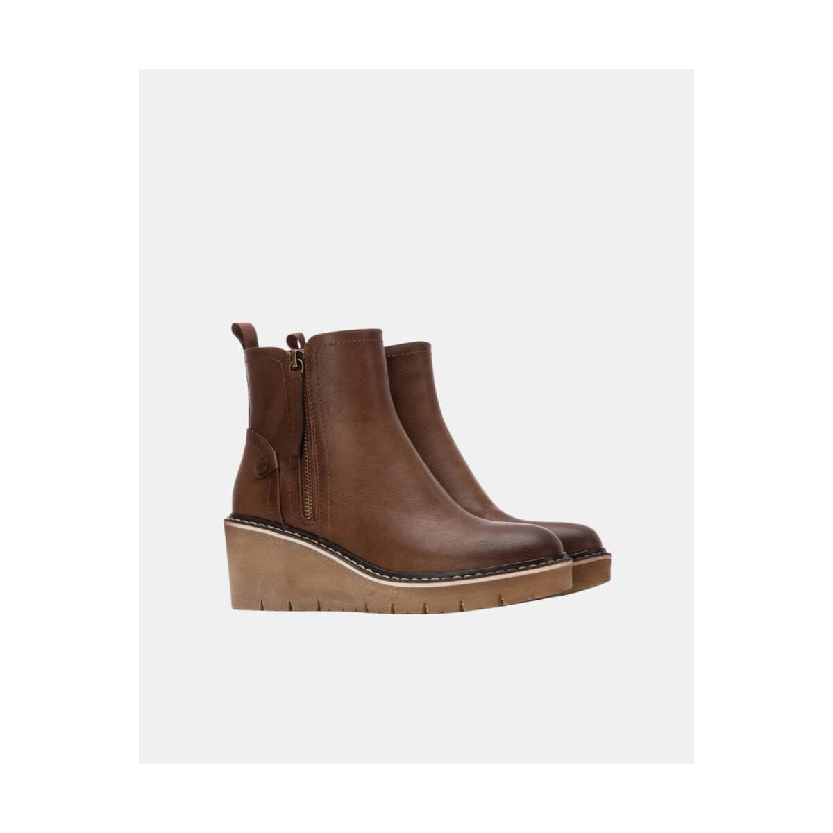 Women's Ankle Boots Refresh Brown
