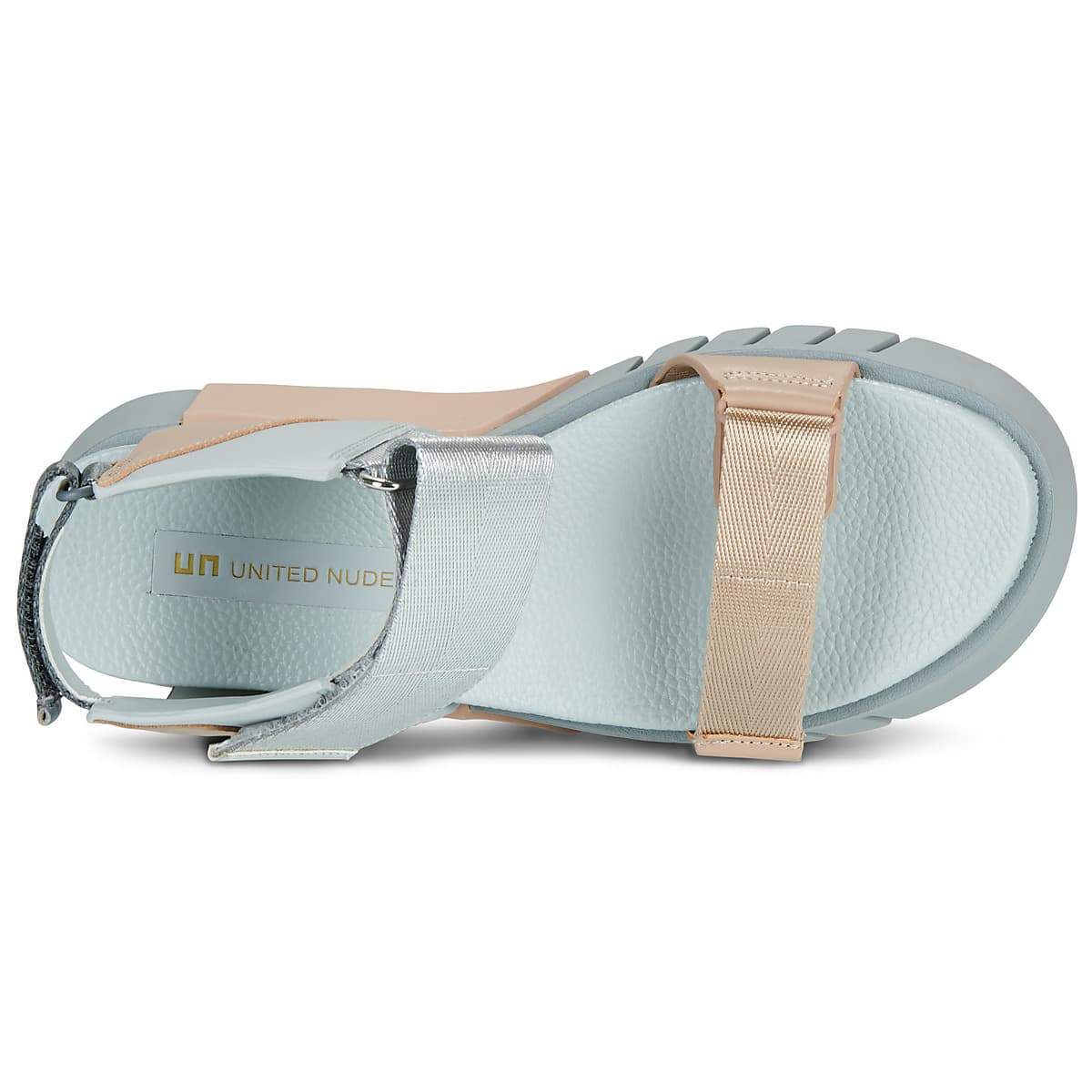 Women's Sandals United nude Gray