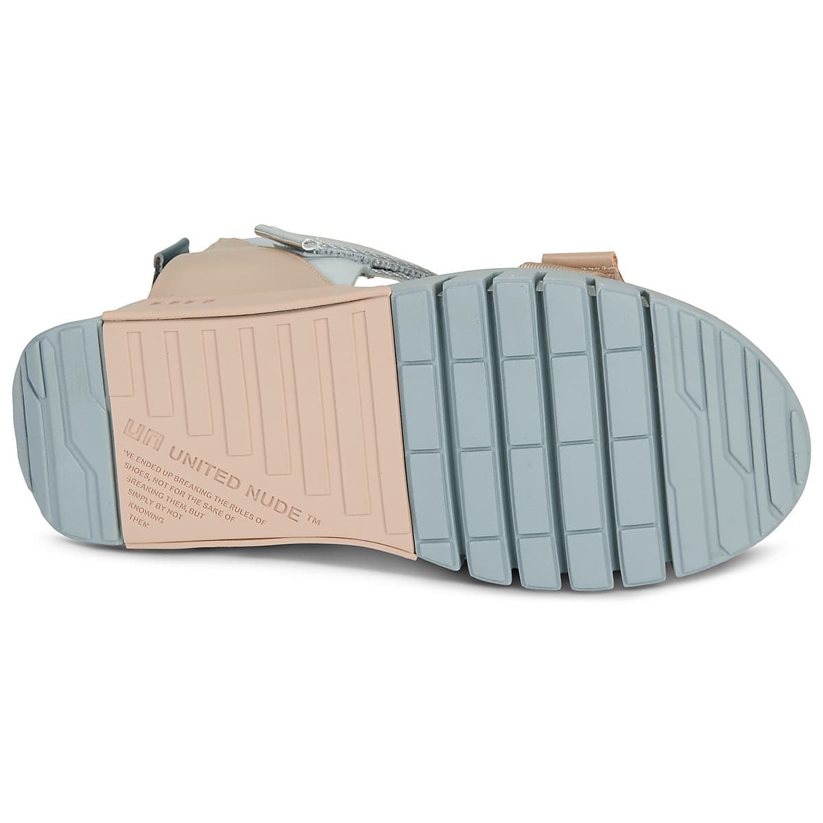 Women's Sandals United nude Gray