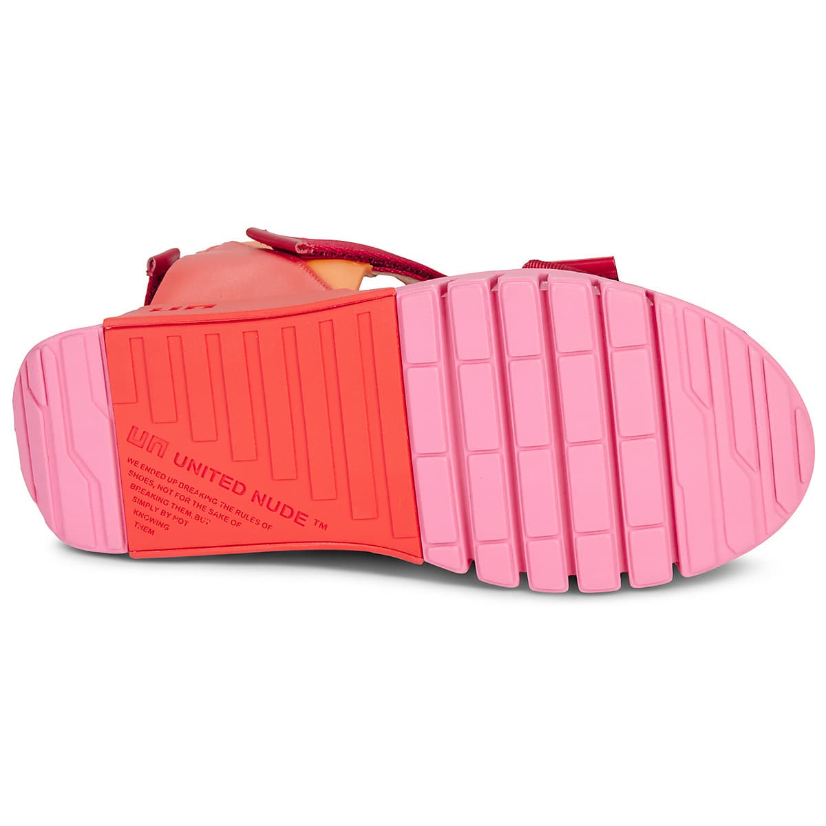 Women's Sandals United nude Multicolor