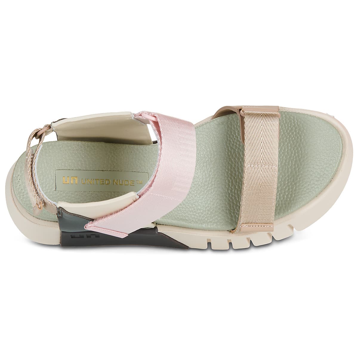 Women's Sandals United nude Beige