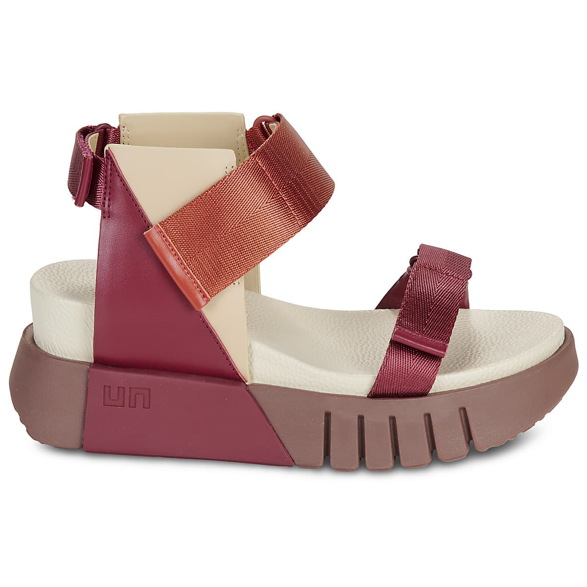 Women's Sandals United nude Red