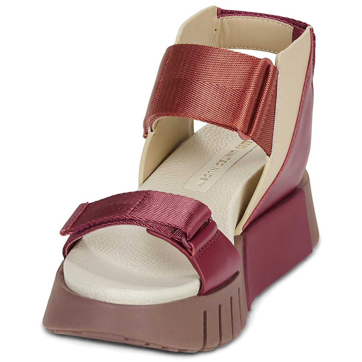Women's Sandals United nude Red
