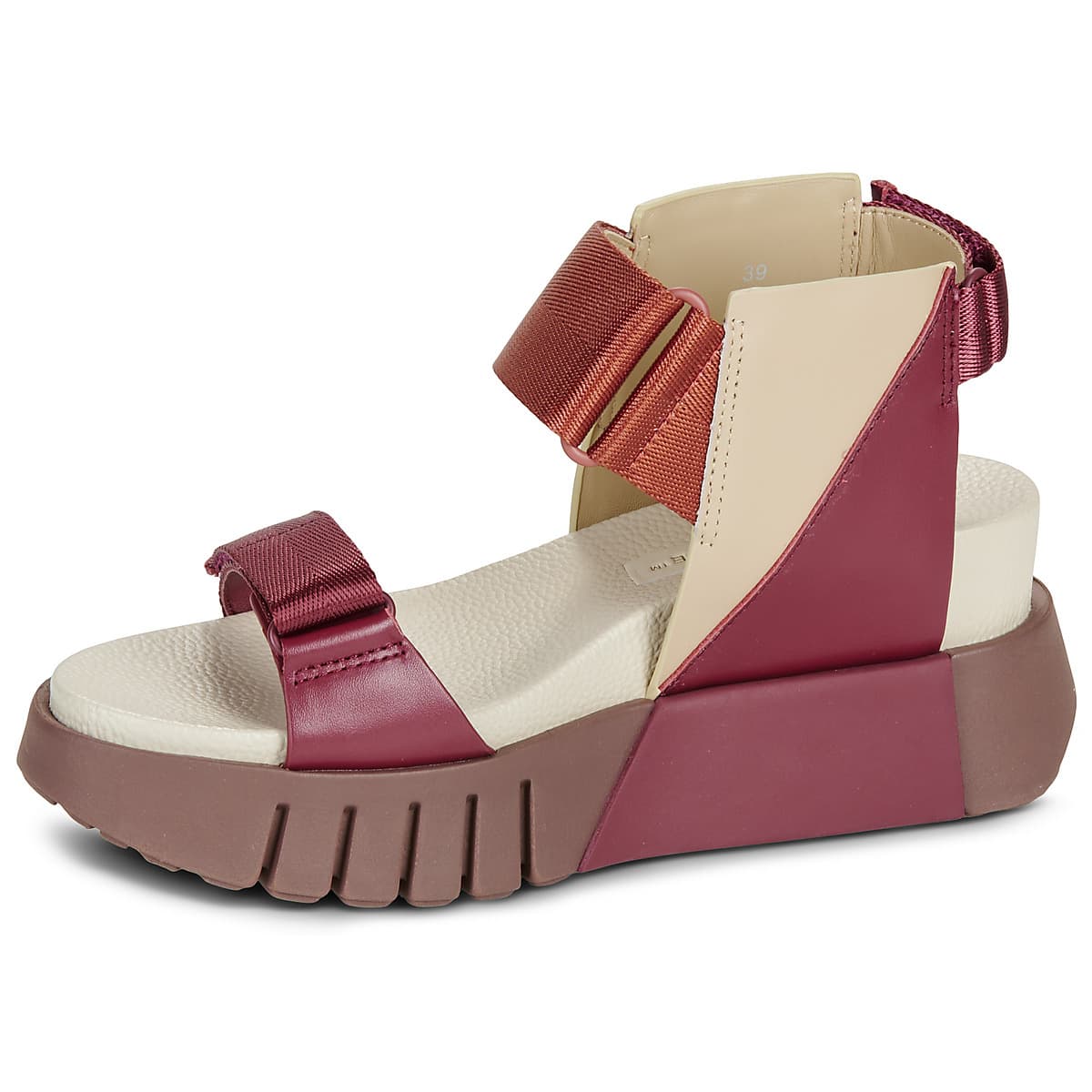 Women's Sandals United nude Red