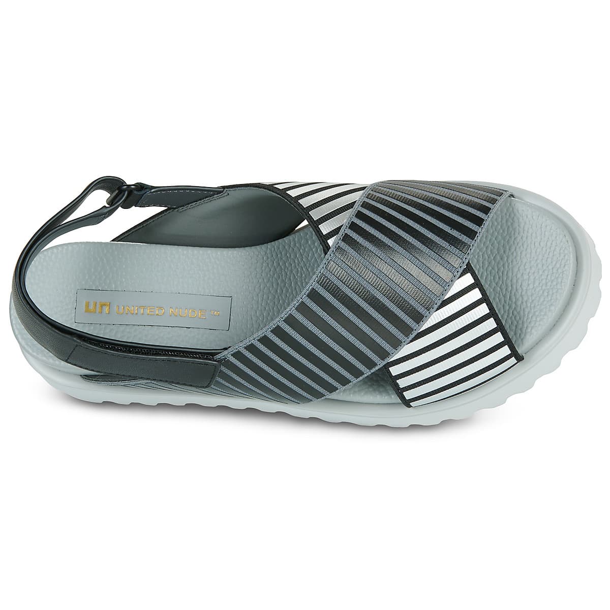 Women's Sandals United nude Gray