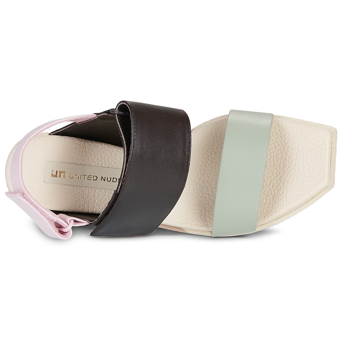 Women's Platforms United nude Brown