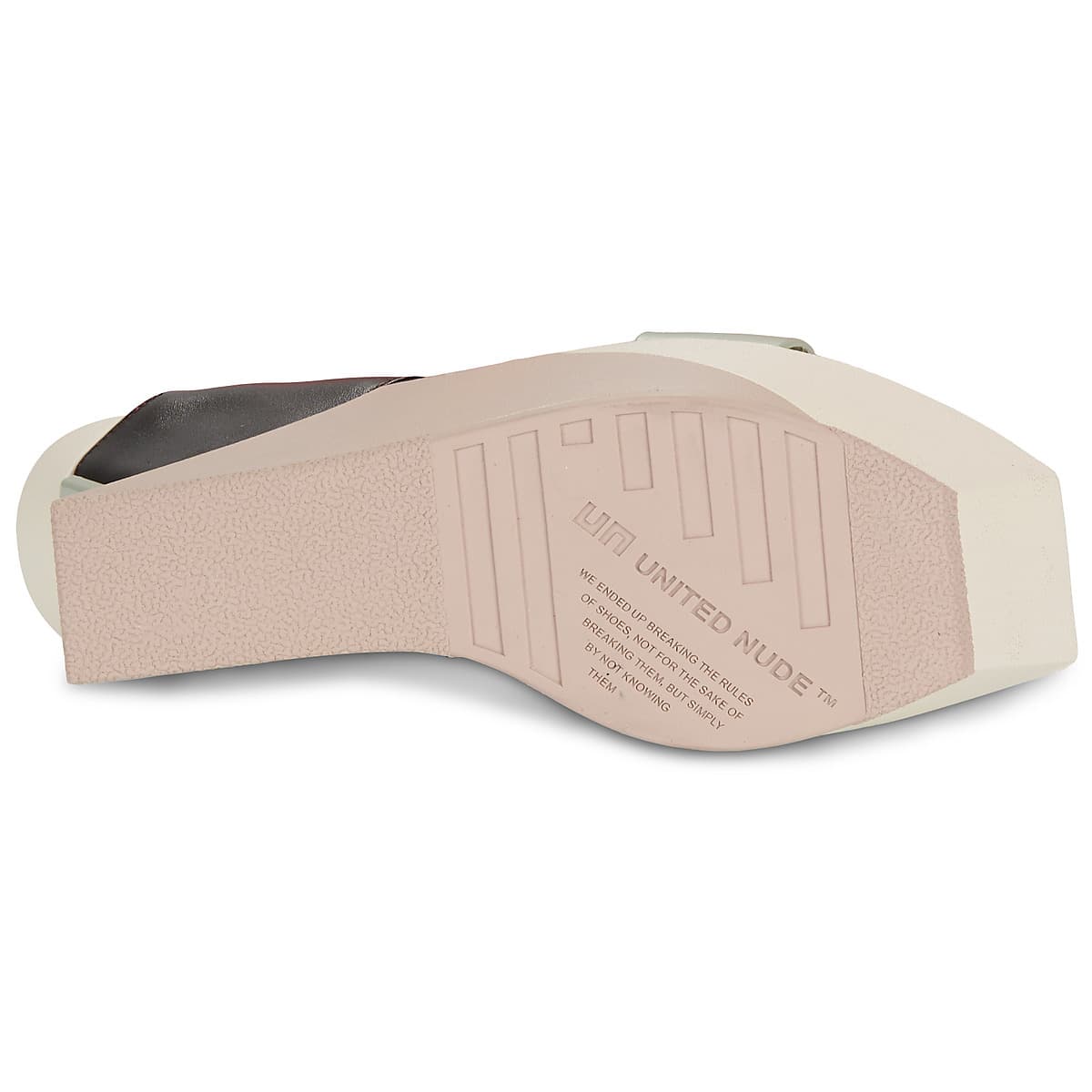 Women's Platforms United nude Brown