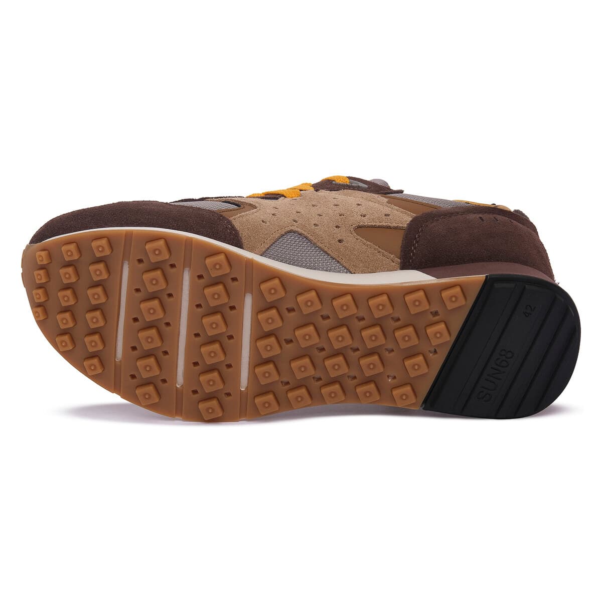 Men's Sneakers Sun68 Brown