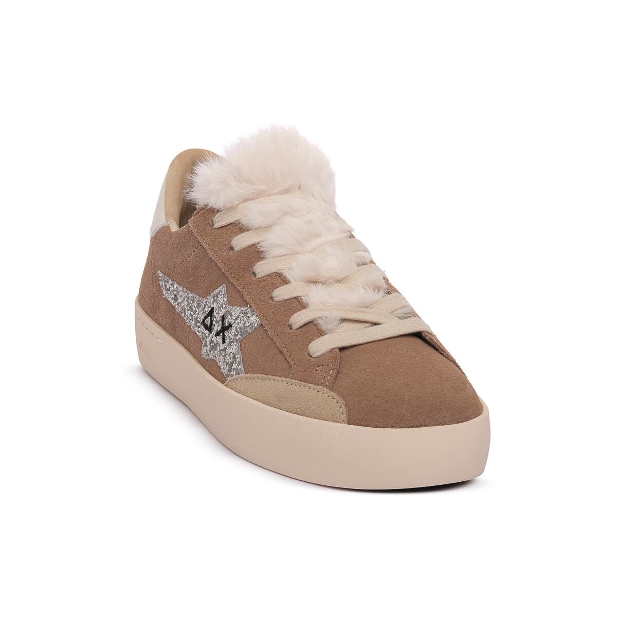 Women's Sneakers Sun68 Beige