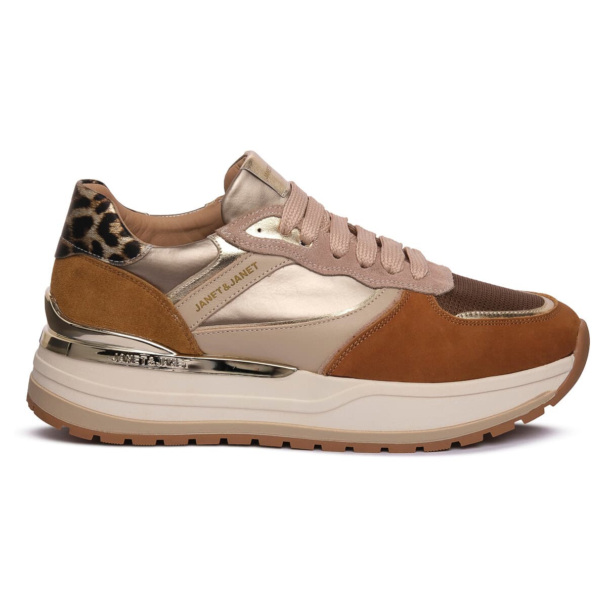 Women's Sneakers Janet&Janet Brown