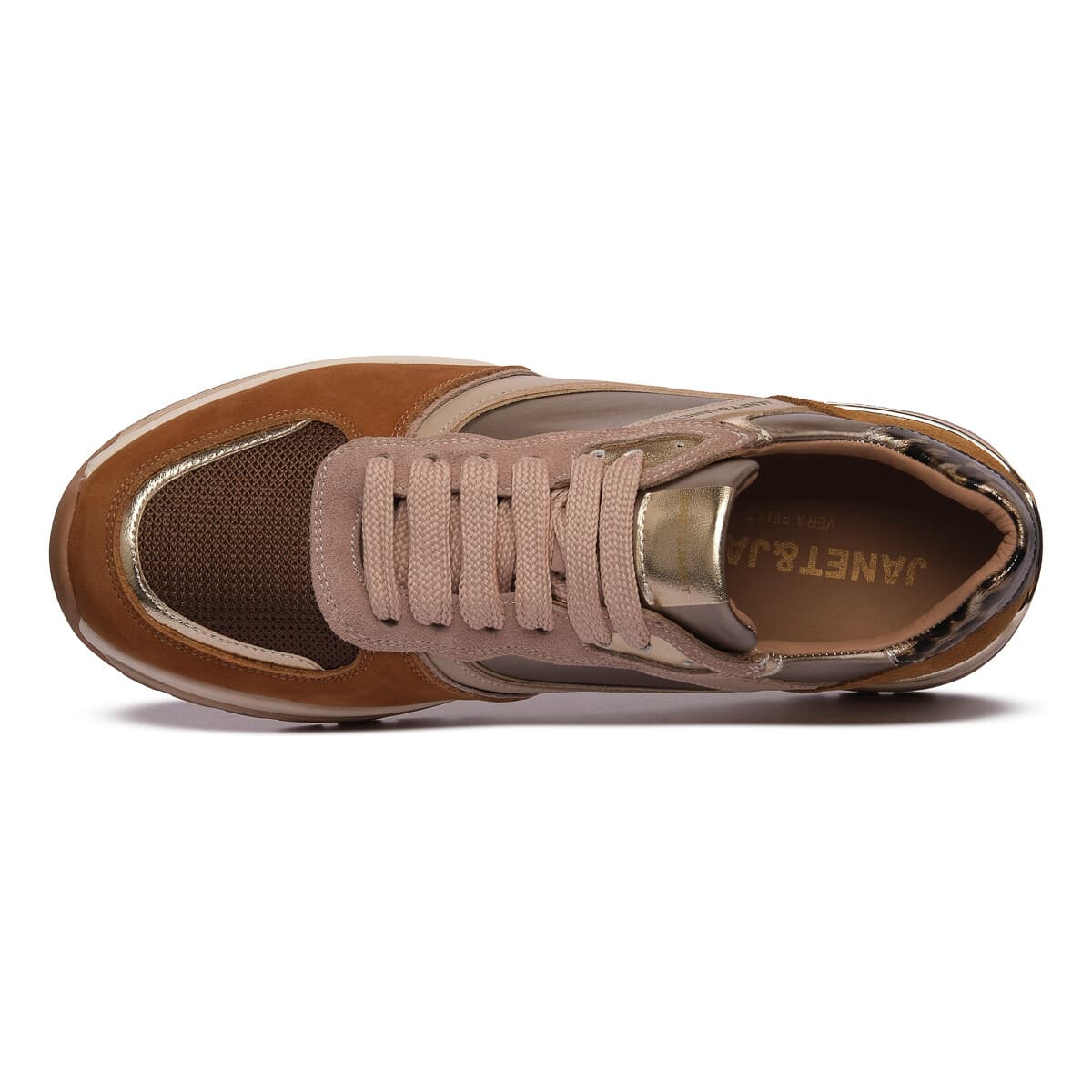 Women's Sneakers Janet&Janet Brown