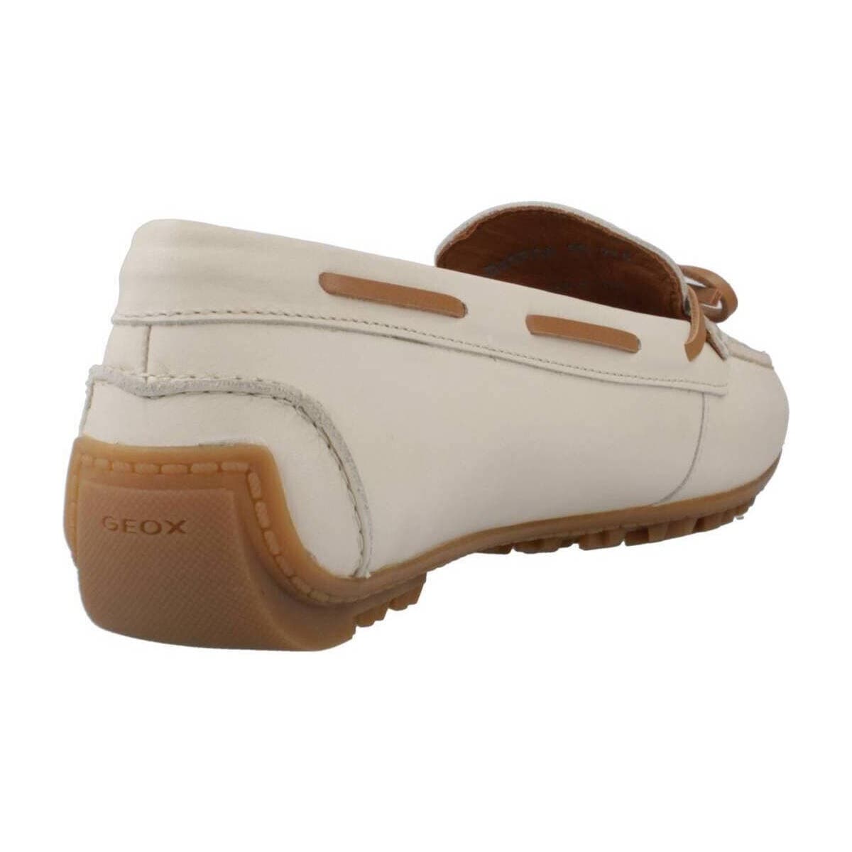 Women's Loafers Geox Beige