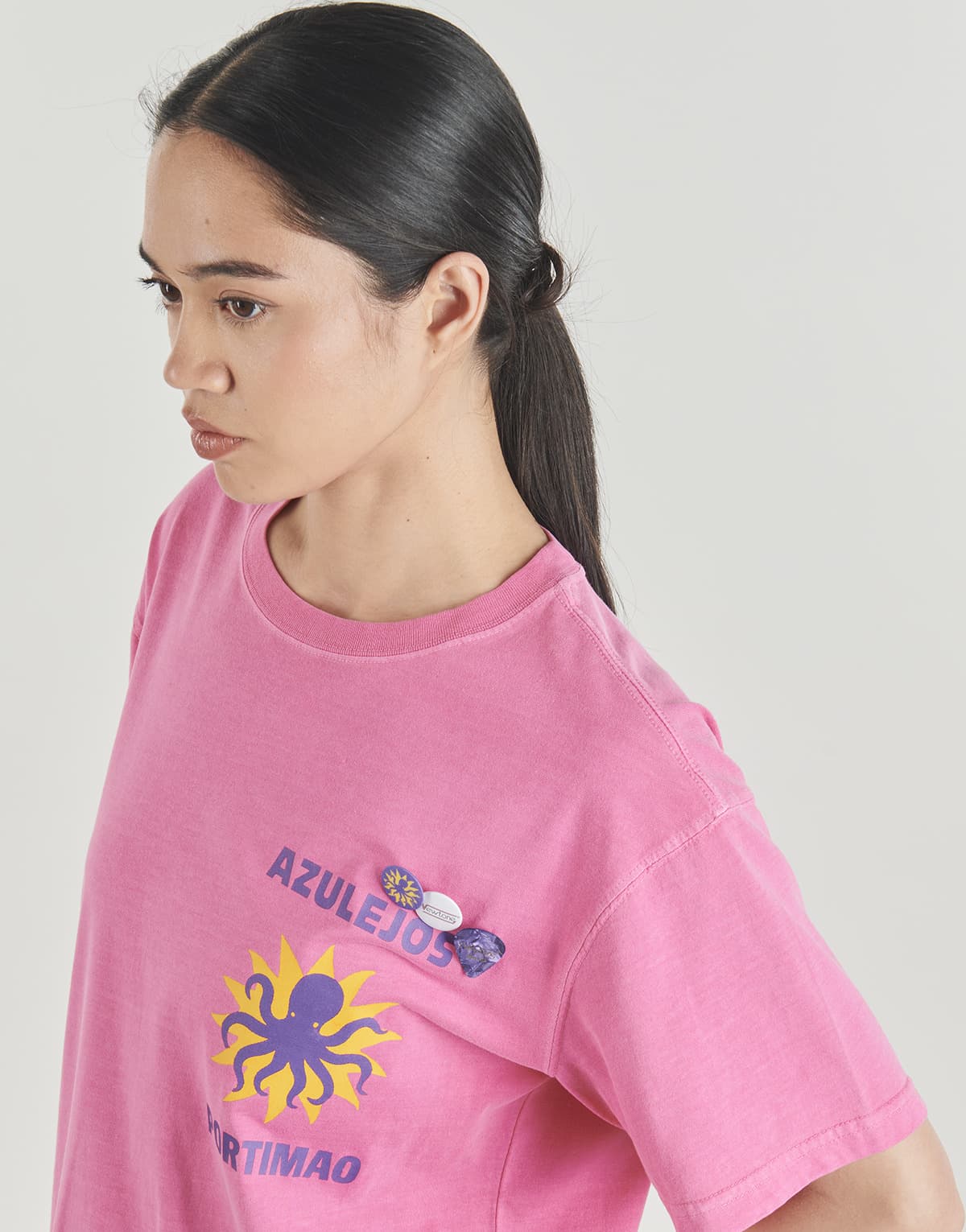 Women's T-Shirts Newtone Pink