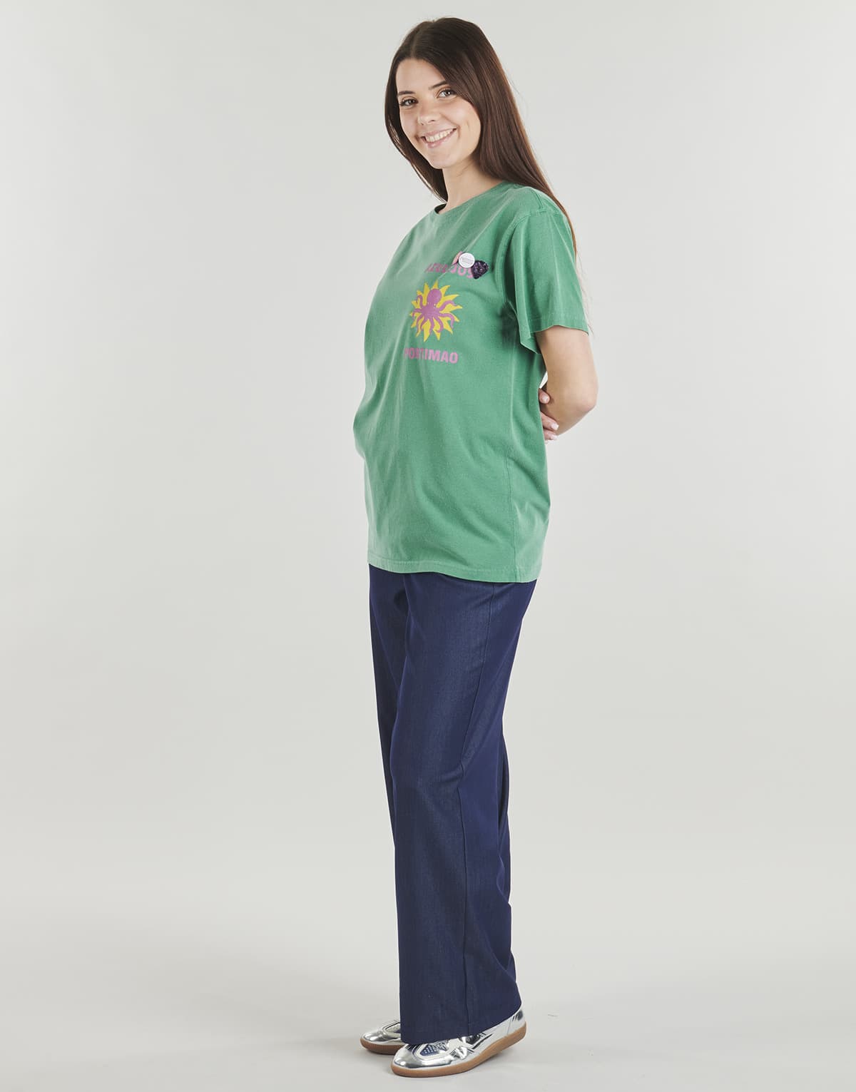 Women's T-Shirts Newtone Green