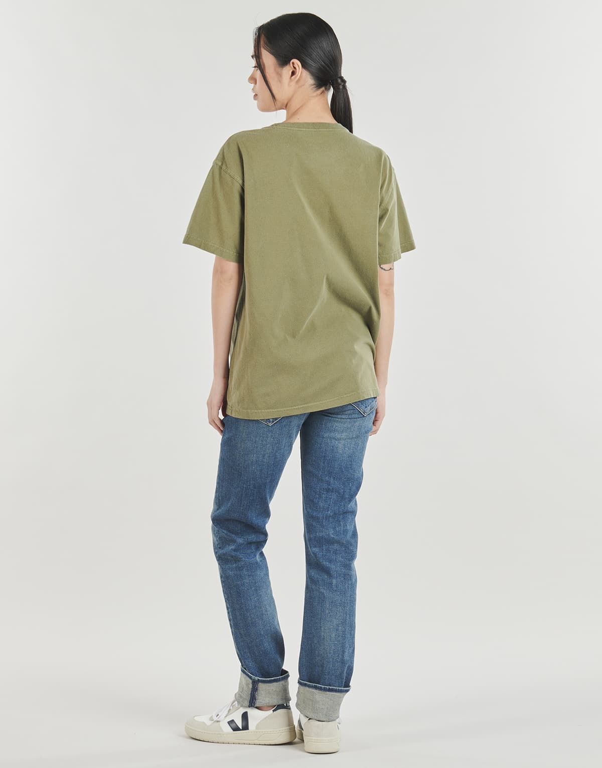 Women's T-Shirts Newtone Khaki