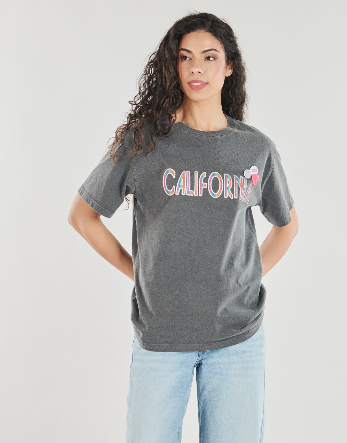 Women's T-Shirts Newtone Gray