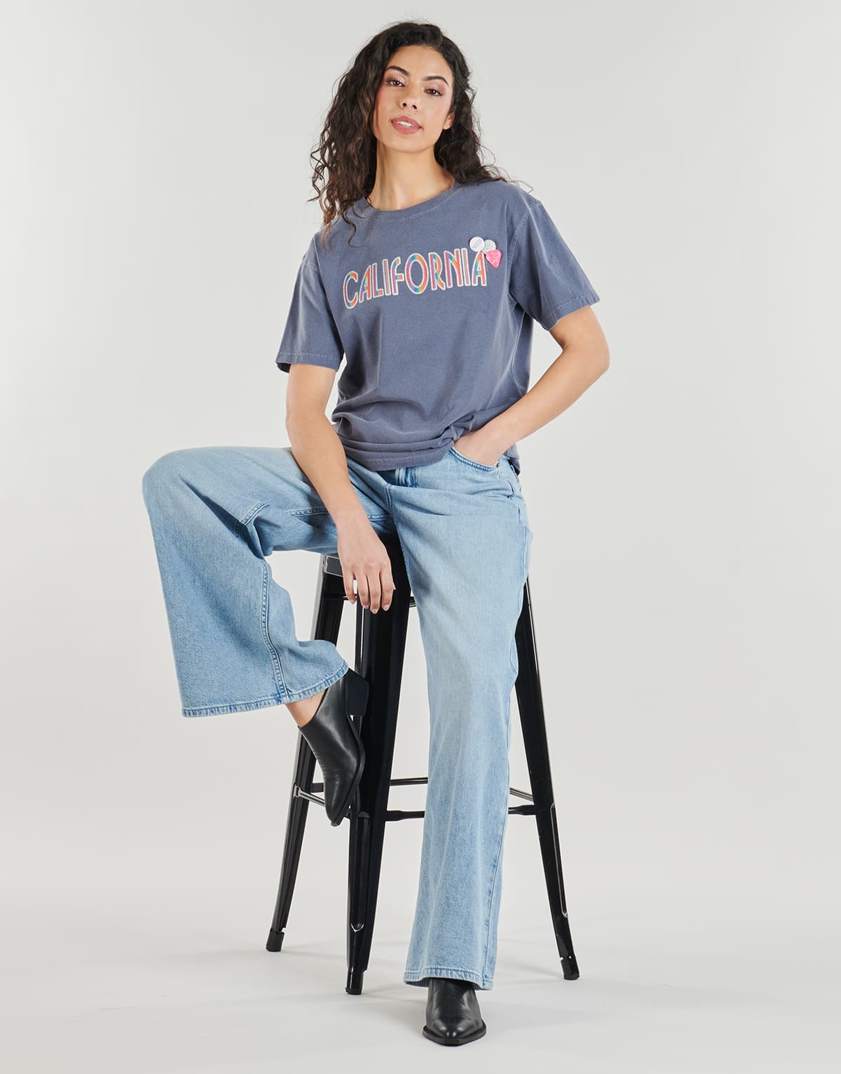 Women's T-Shirts Newtone Blue