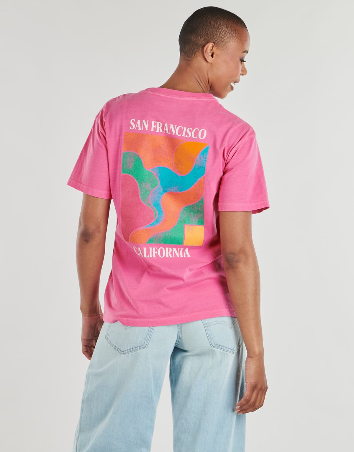 Women's T-Shirts Newtone Pink