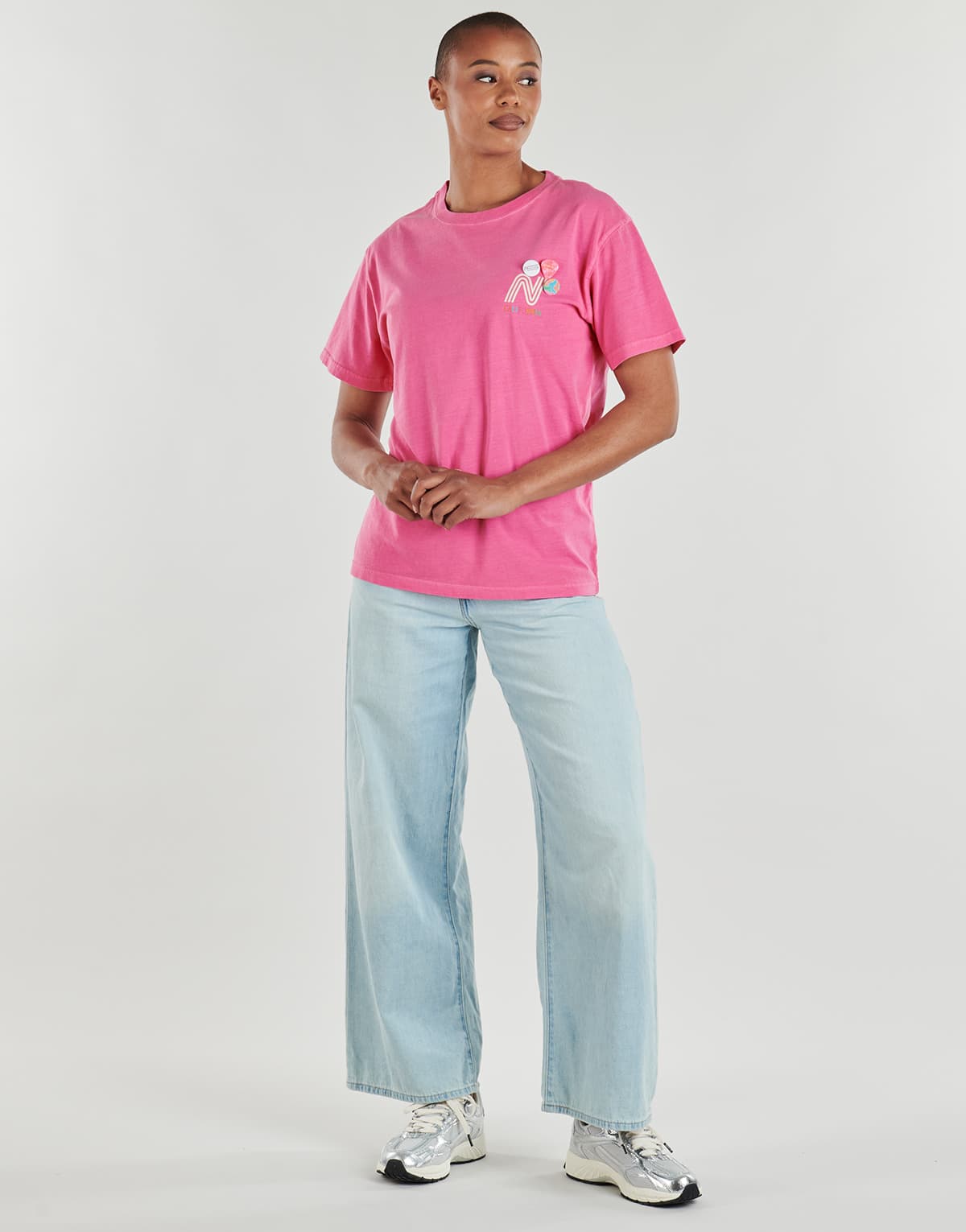 Women's T-Shirts Newtone Pink