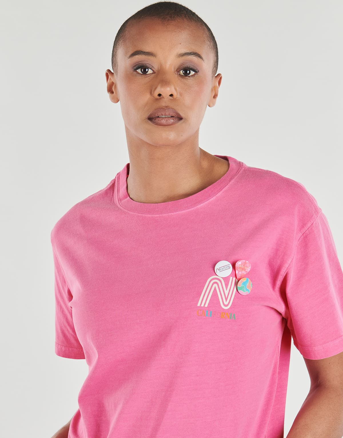 Women's T-Shirts Newtone Pink