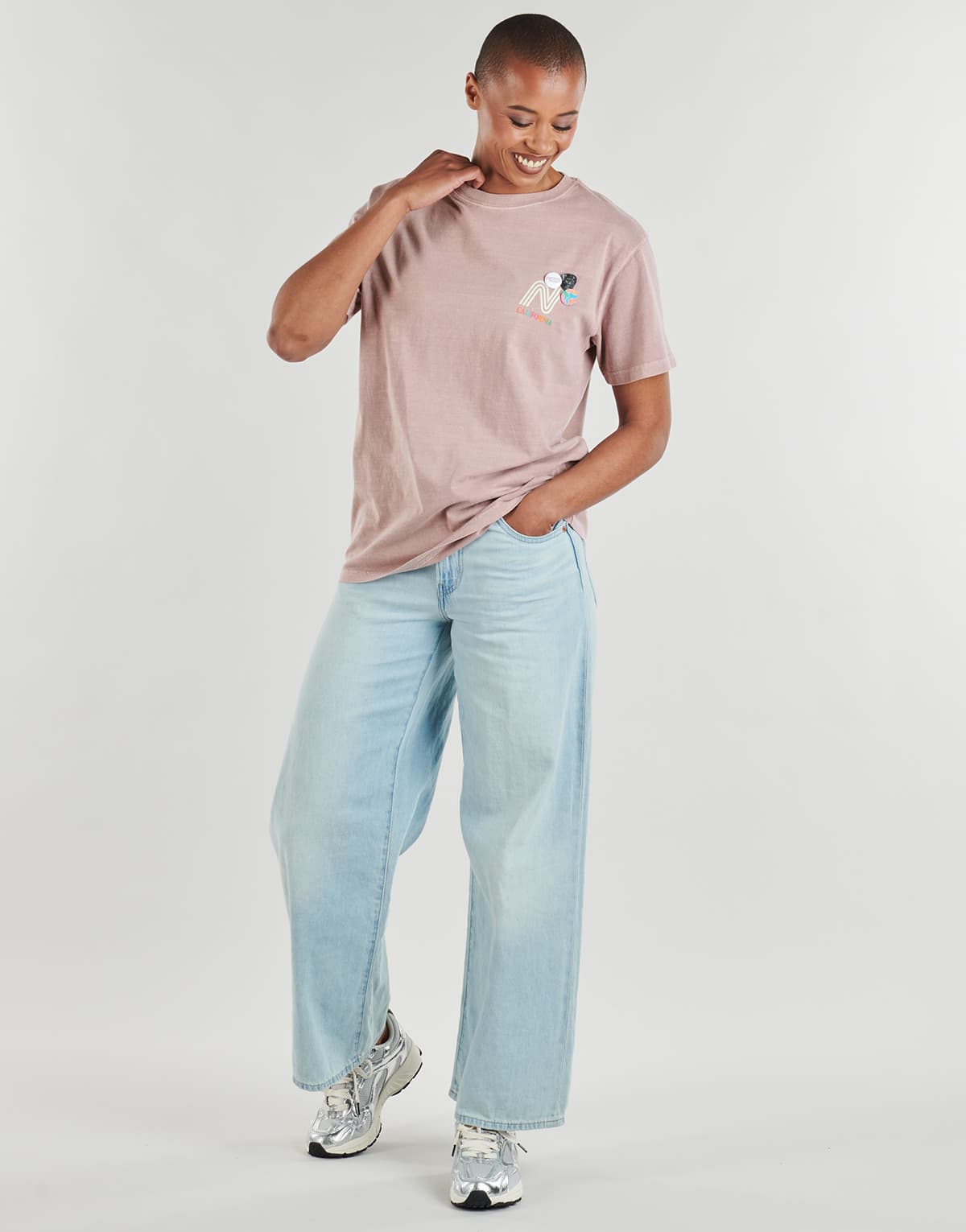 Women's T-Shirts Newtone Purple