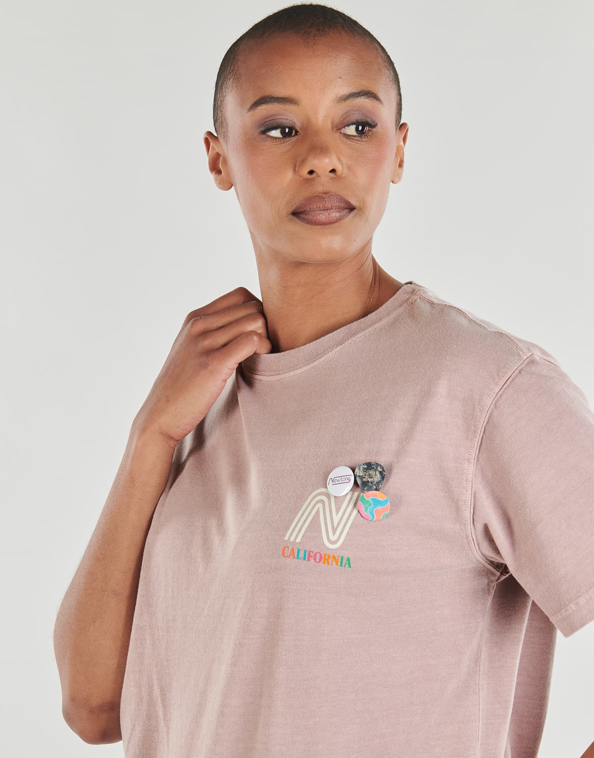 Women's T-Shirts Newtone Purple