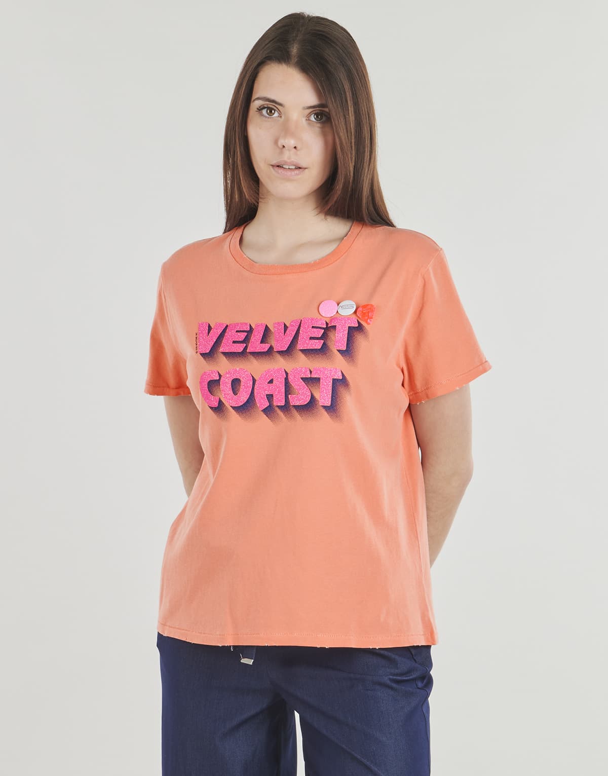 Women's T-Shirts Newtone Orange