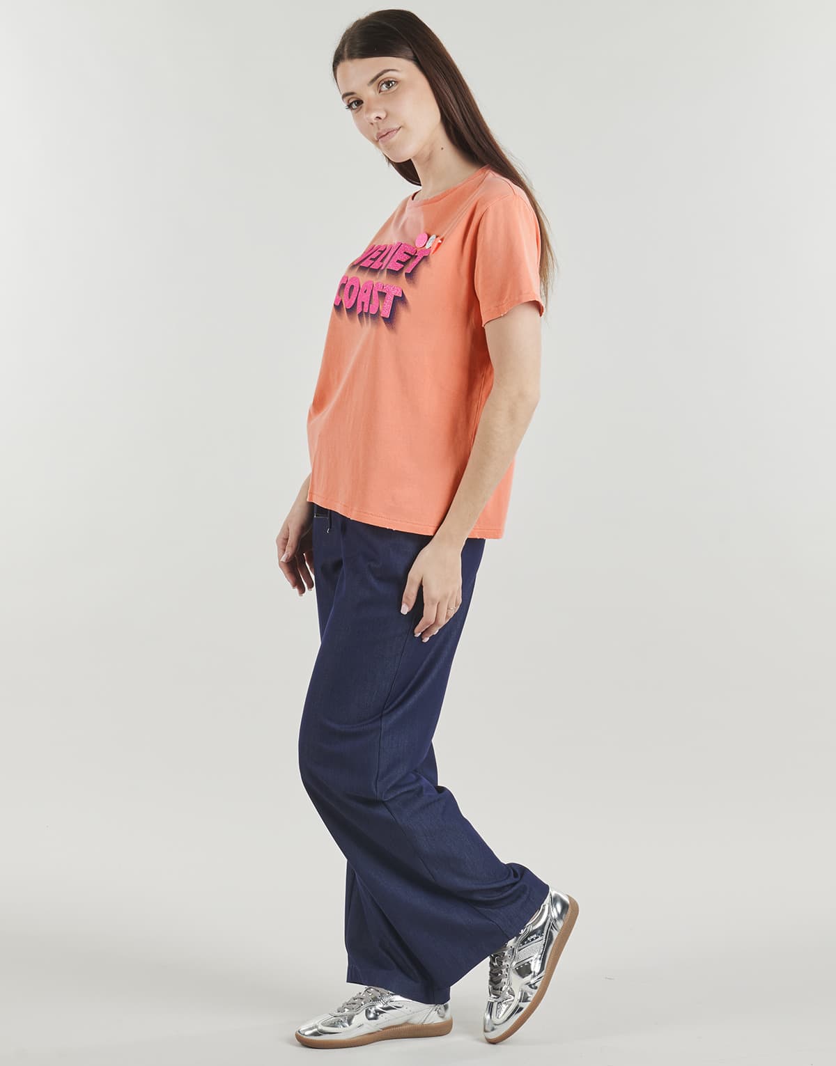 Women's T-Shirts Newtone Orange