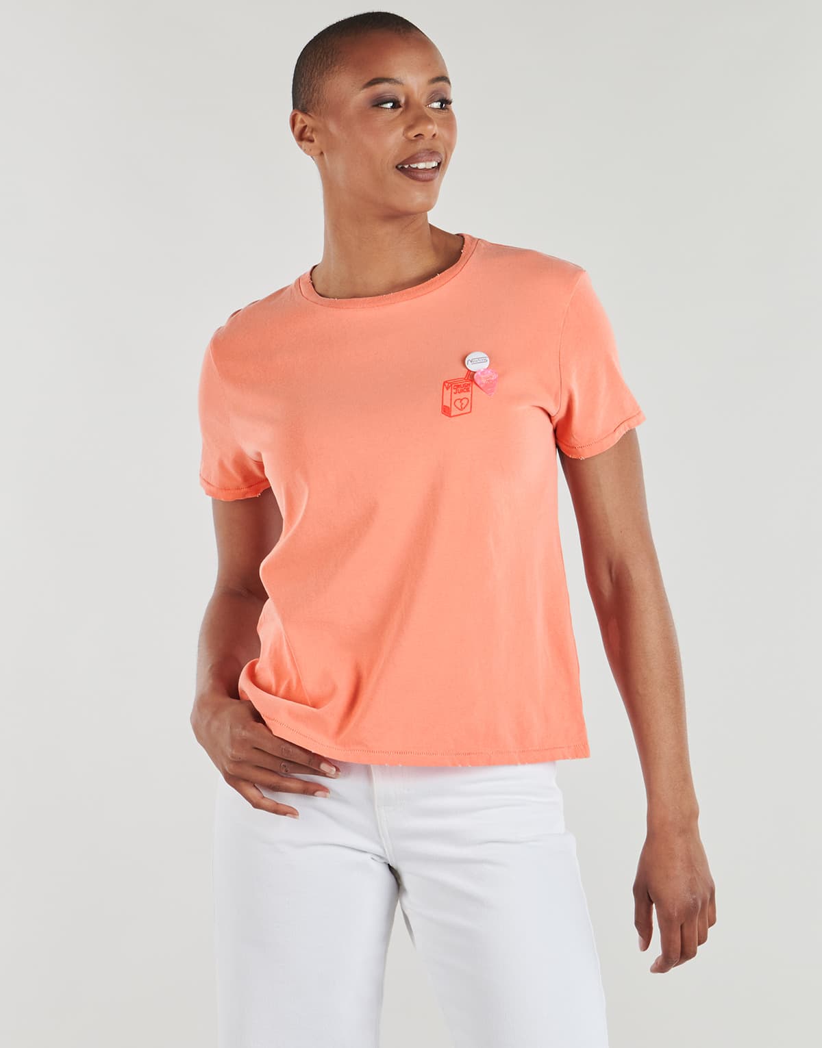 Women's T-Shirts Newtone Orange