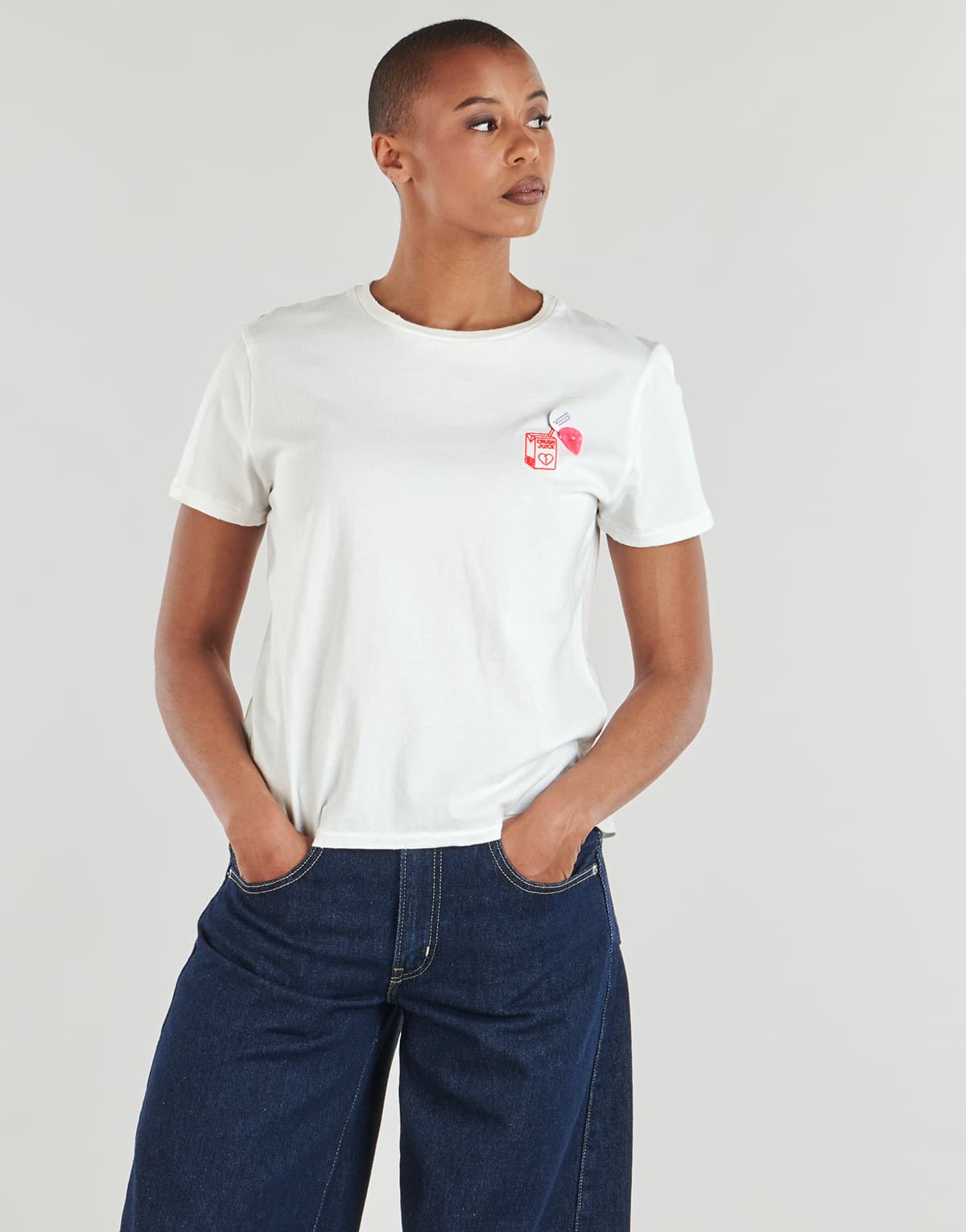 Women's T-Shirts Newtone White