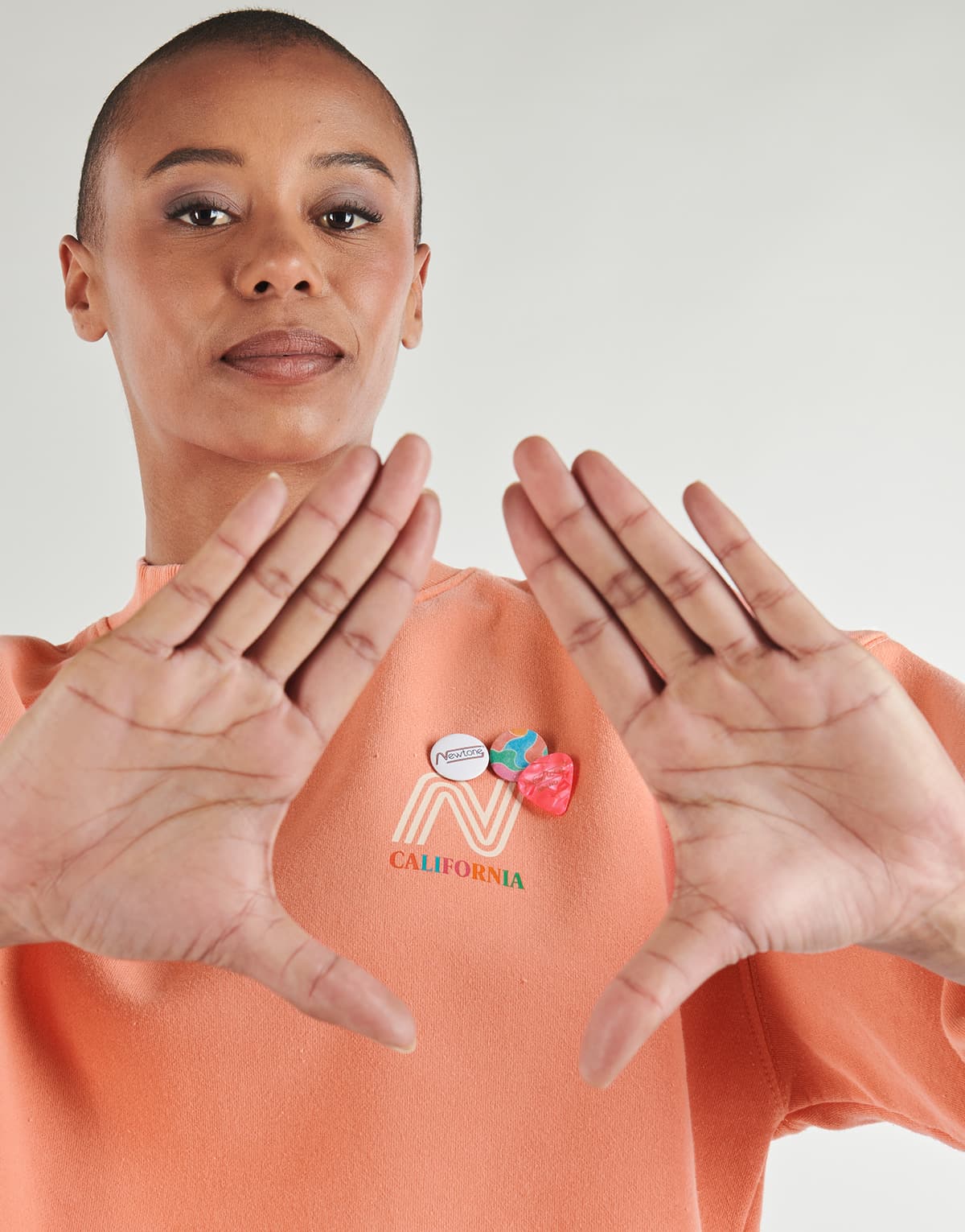 Women's Sweatshirts Newtone Orange