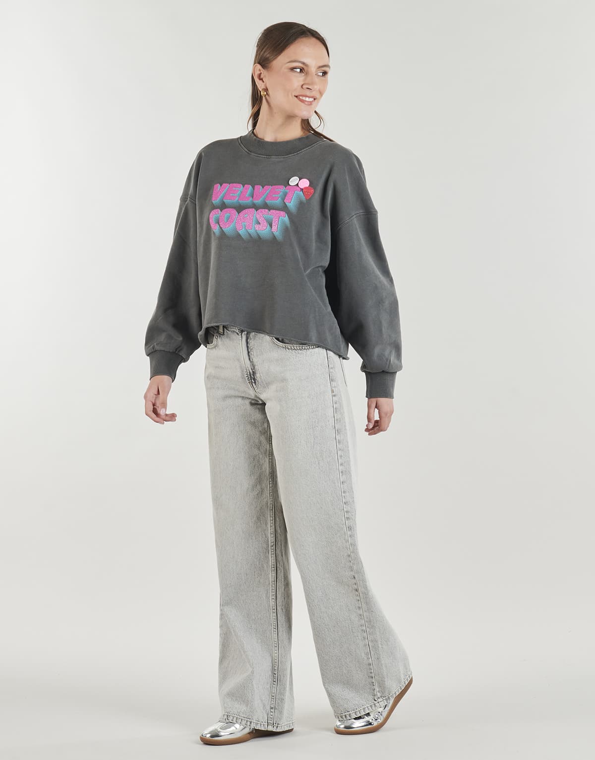 Women's Sweatshirts Newtone Gray