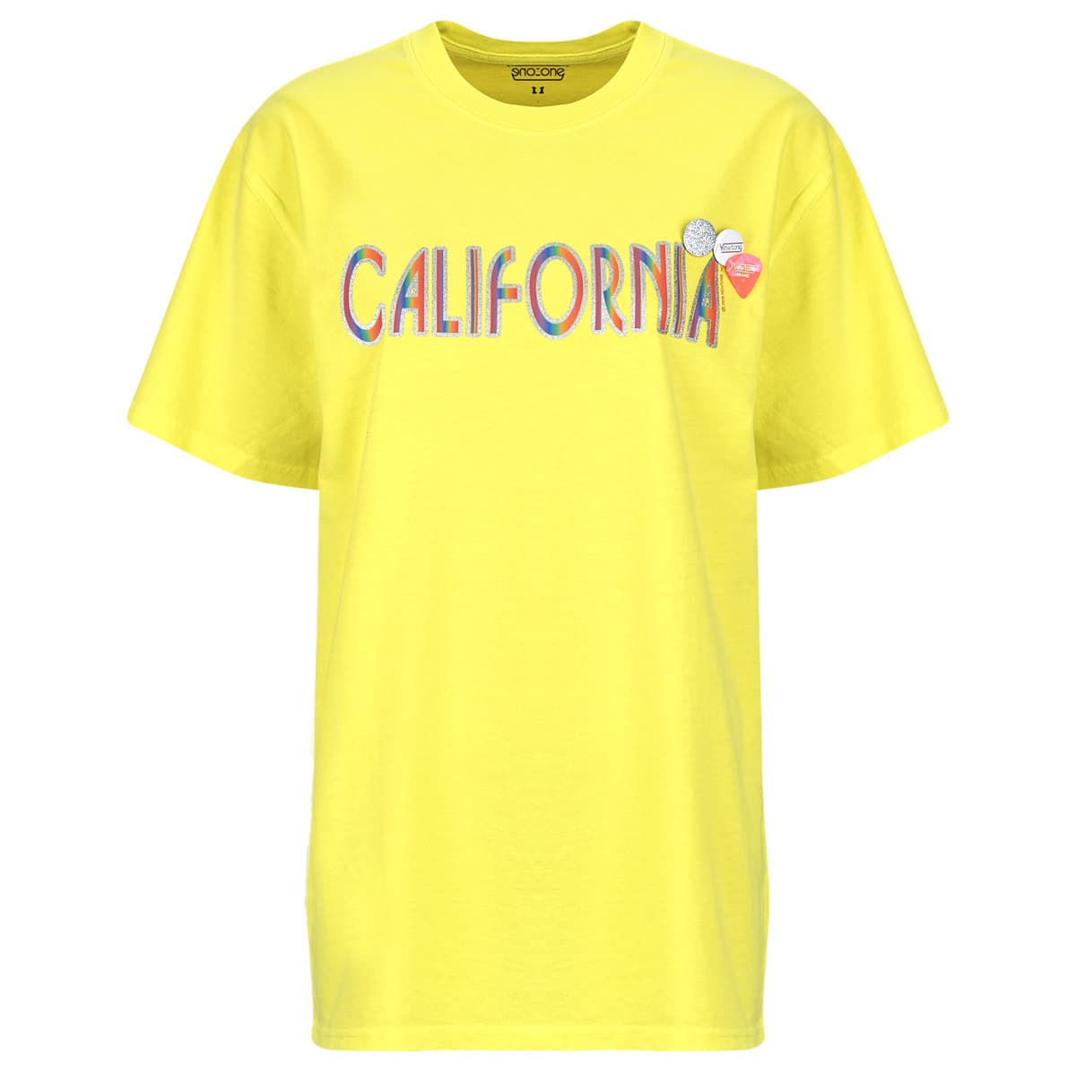 Women's T-Shirts Newtone Yellow