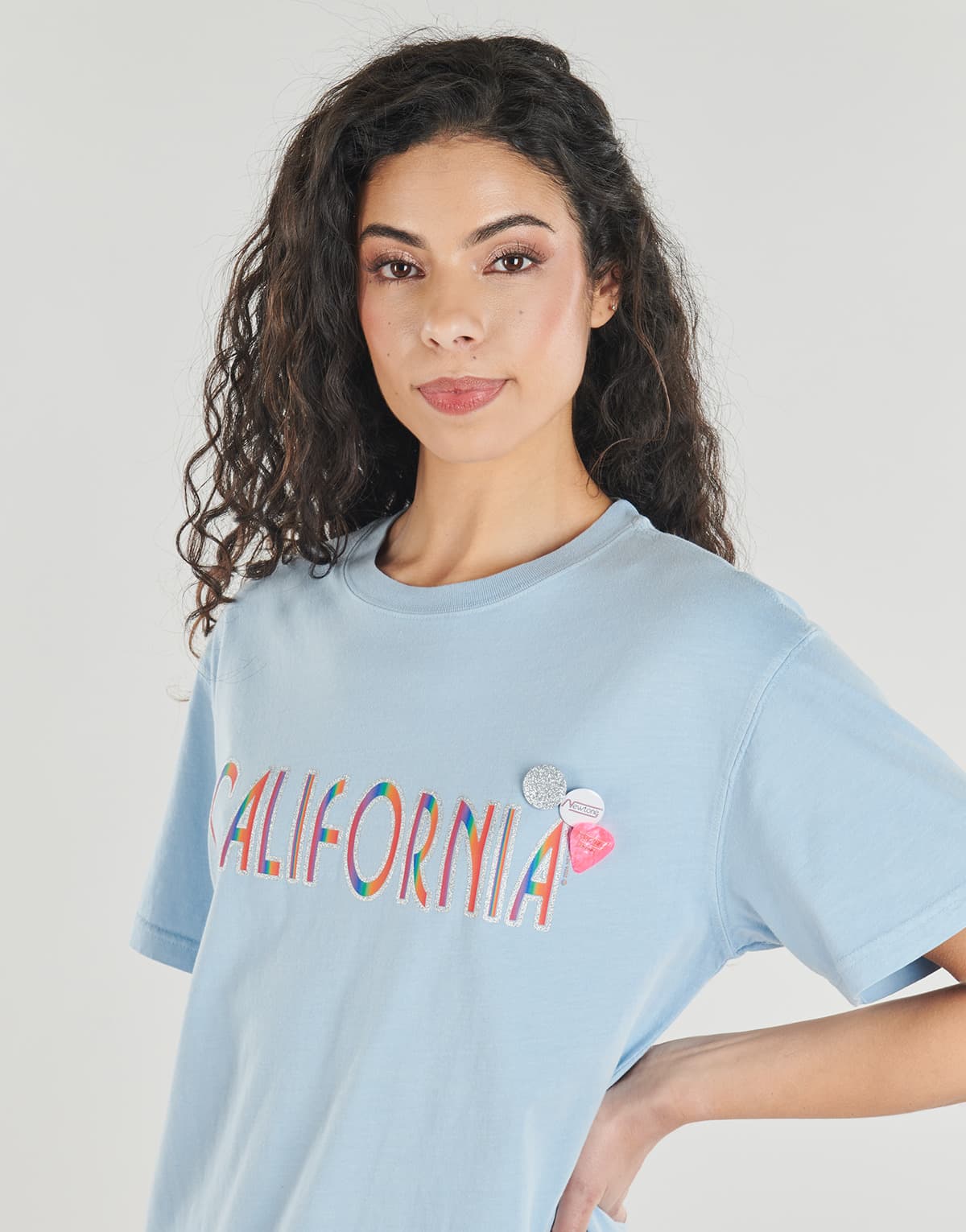 Women's T-Shirts Newtone Blue