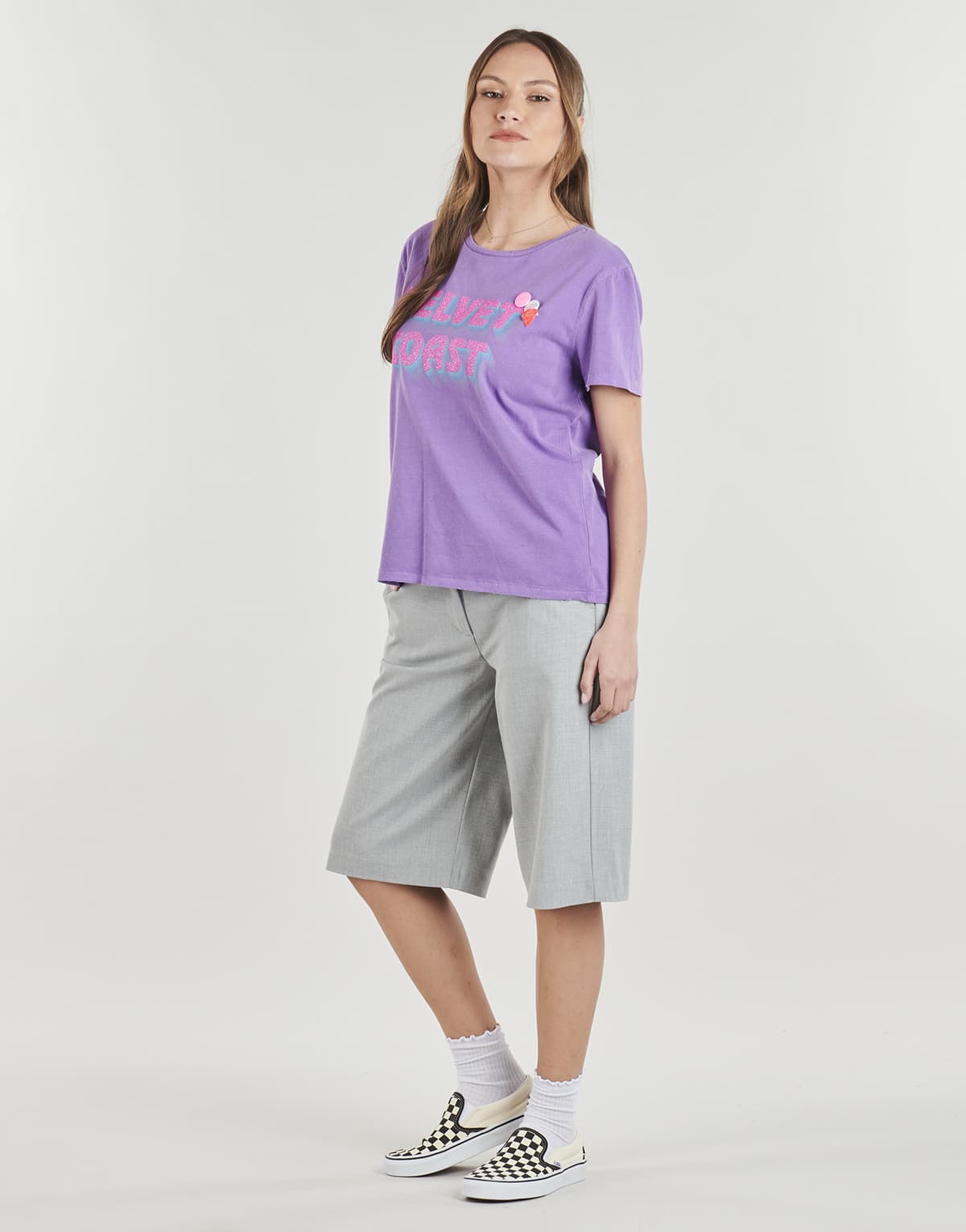Women's T-Shirts Newtone Purple