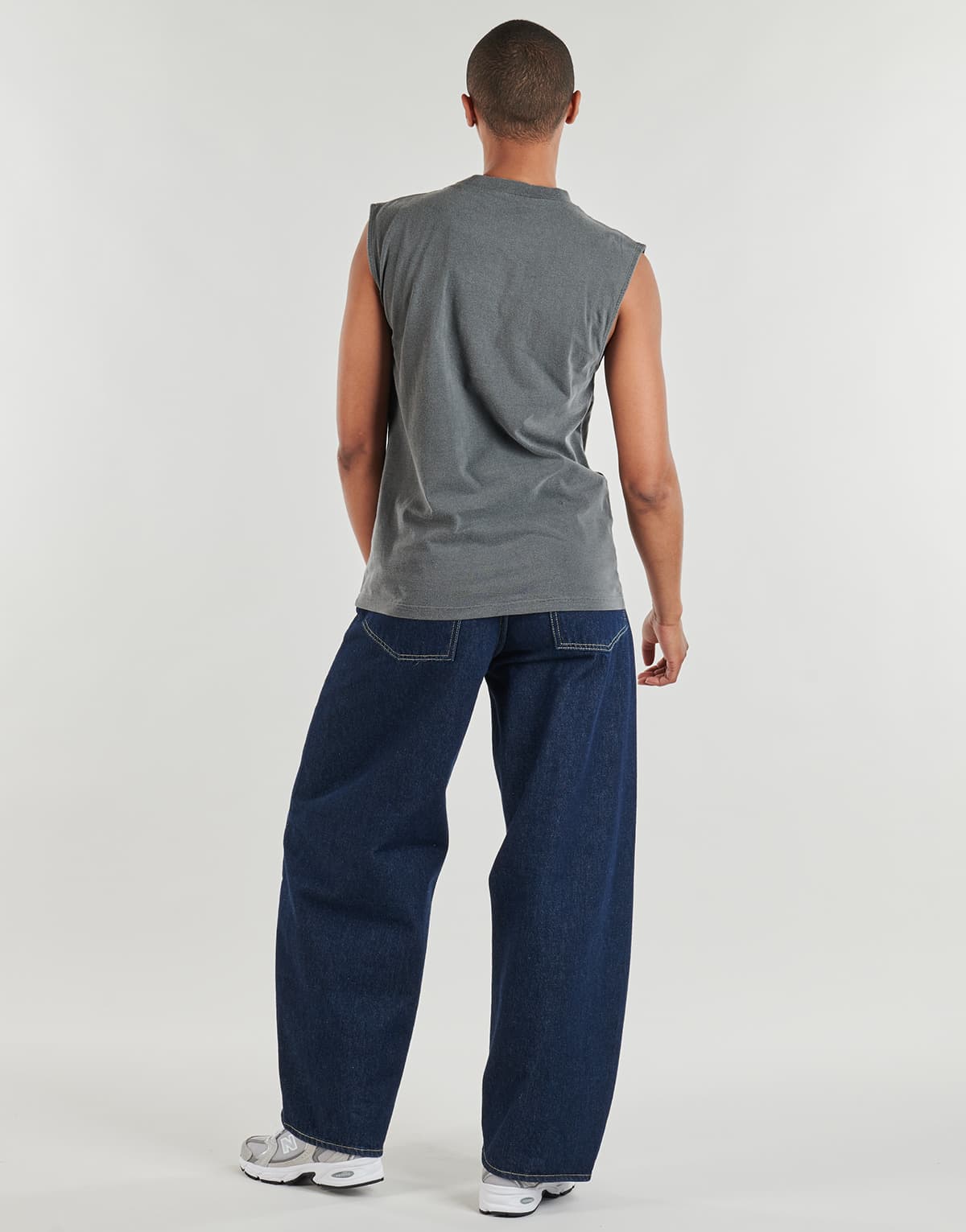 Women's Sleeveless Tops Newtone Gray