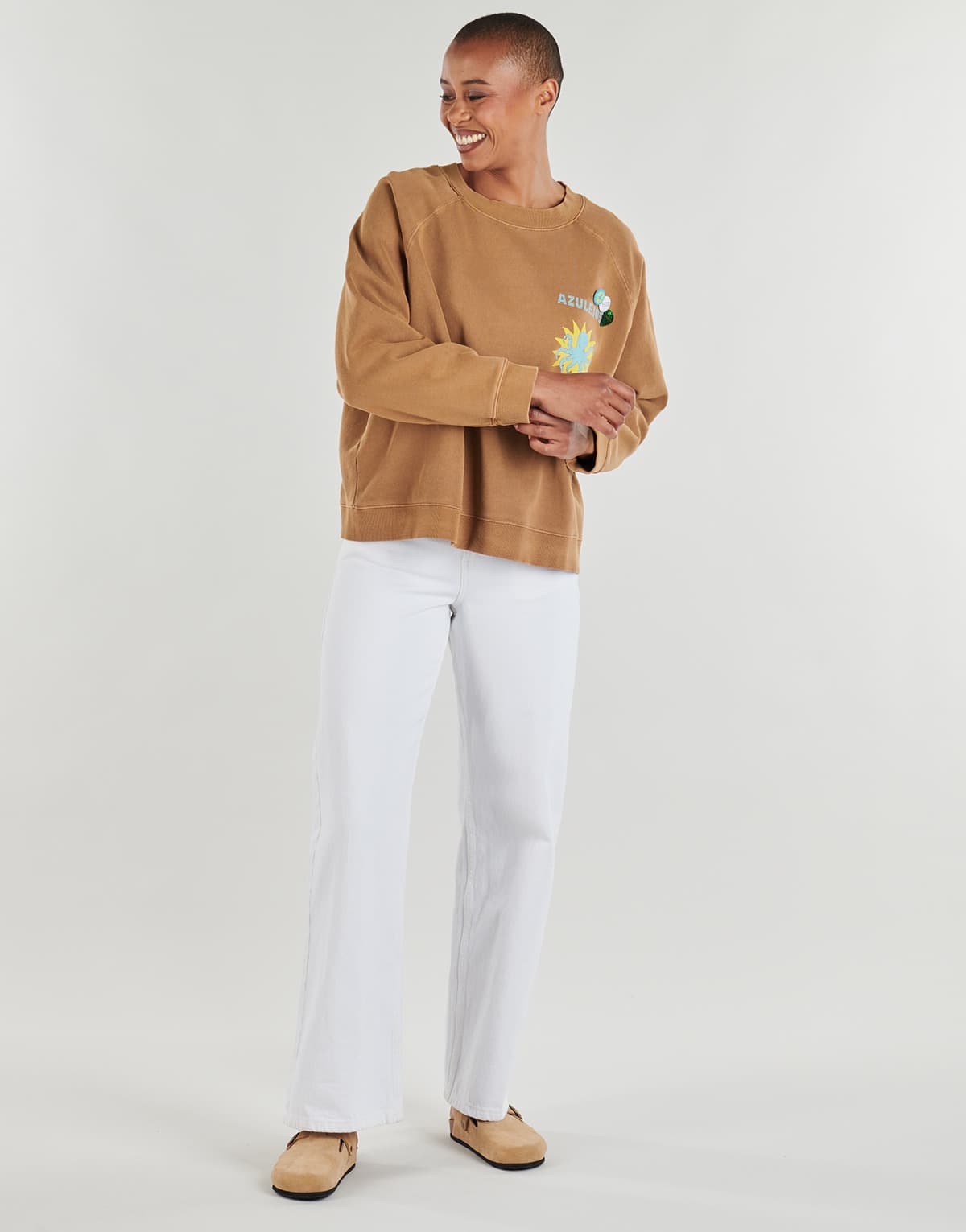Women's Sweatshirts Newtone Brown