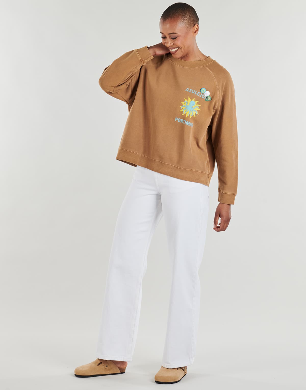 Women's Sweatshirts Newtone Brown