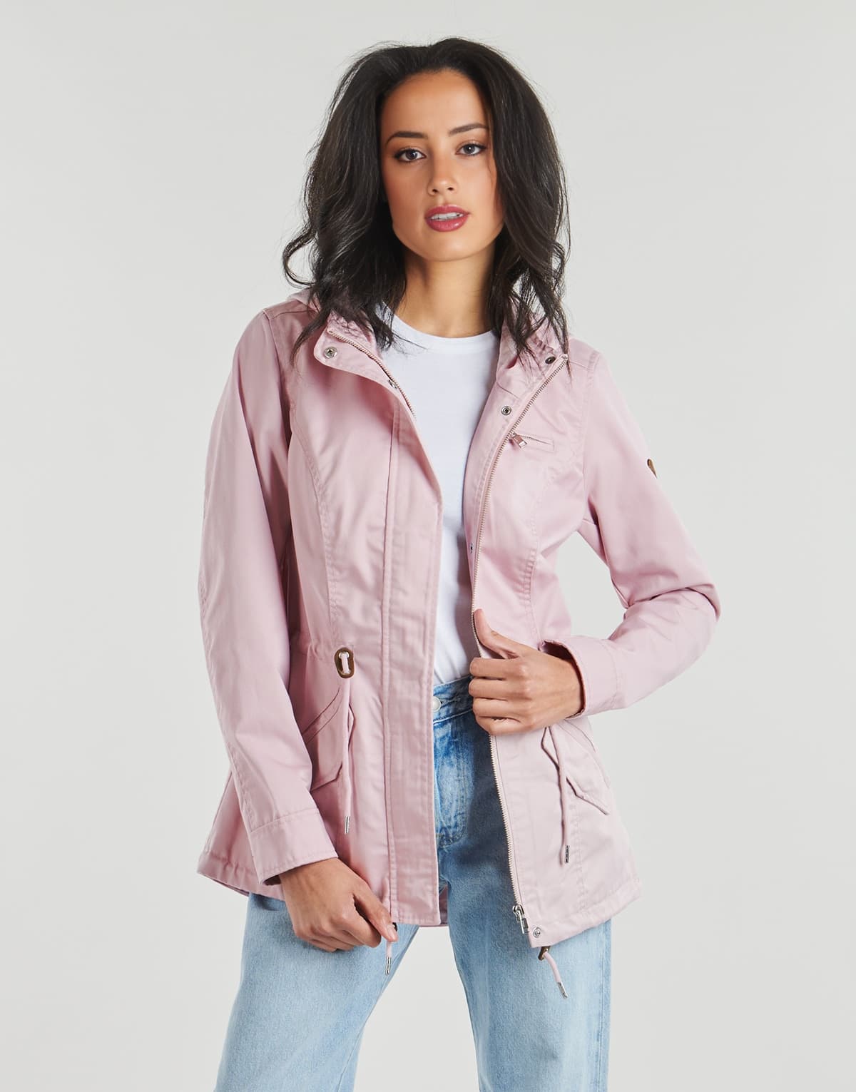 Women's Parkas Only Pink