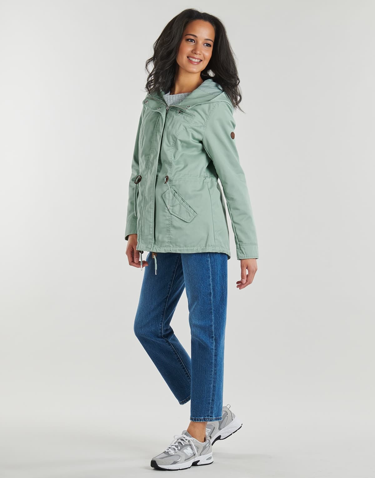 Women's Parkas Only Blue