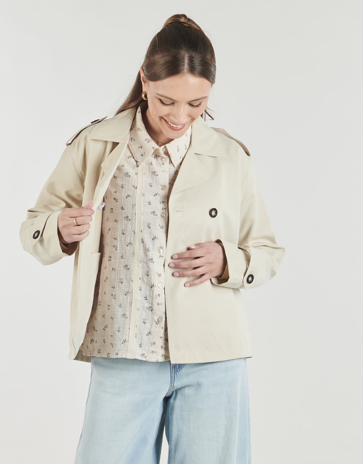 Women's Coats Only Beige