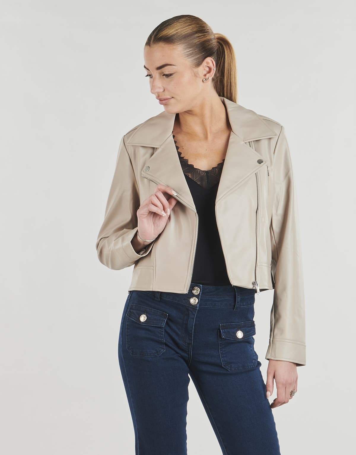 Women's Jackets Only Beige