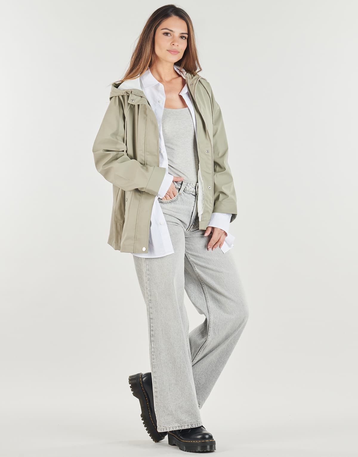 Women's Parkas Only Green