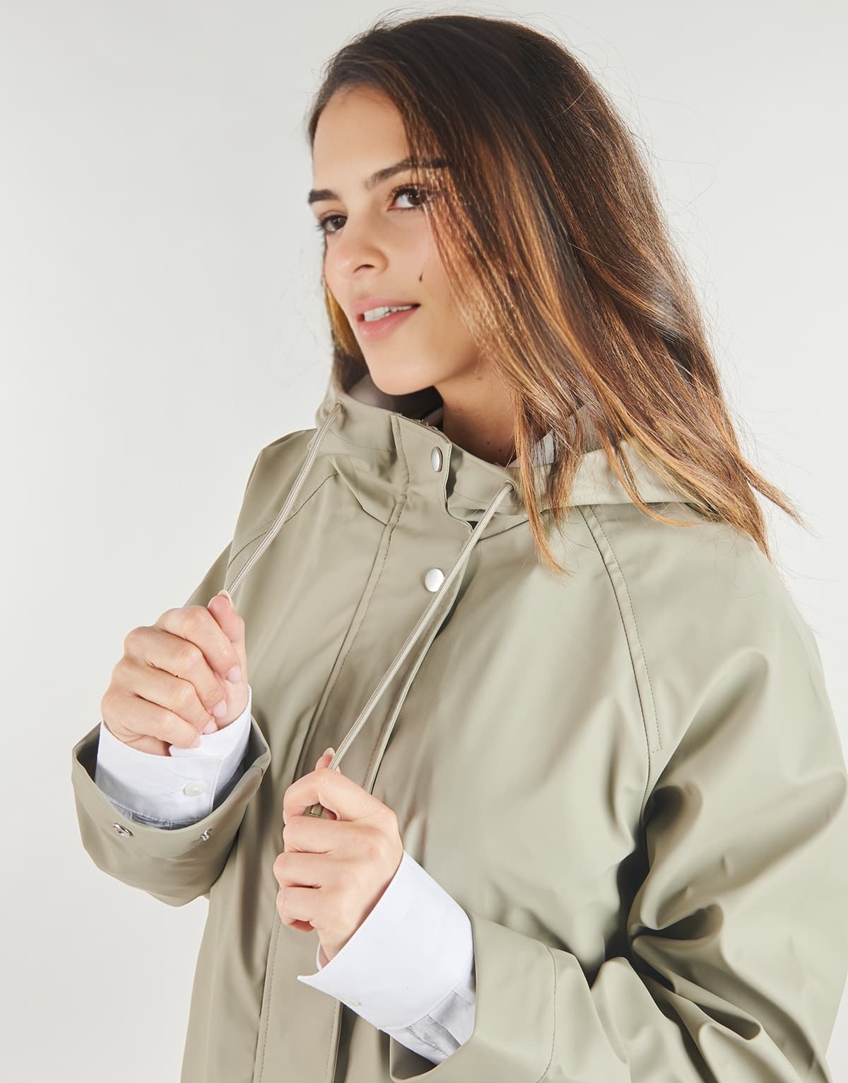Women's Parkas Only Green