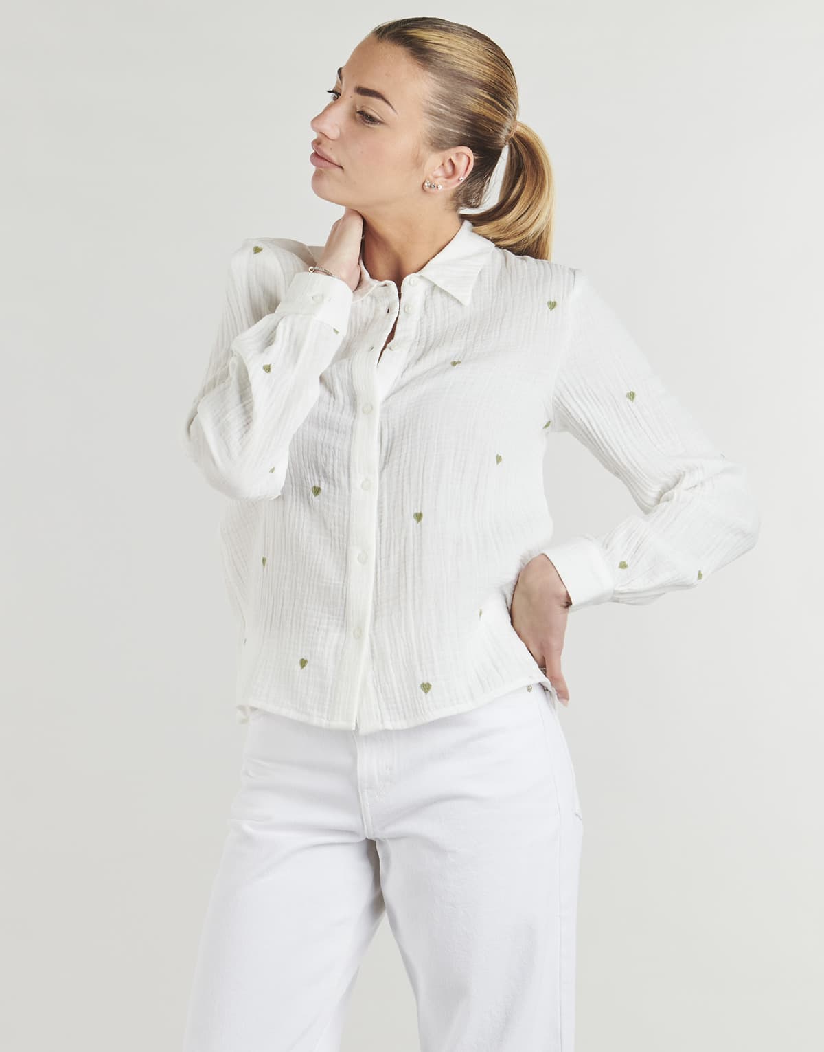 Women's Shirts Only White